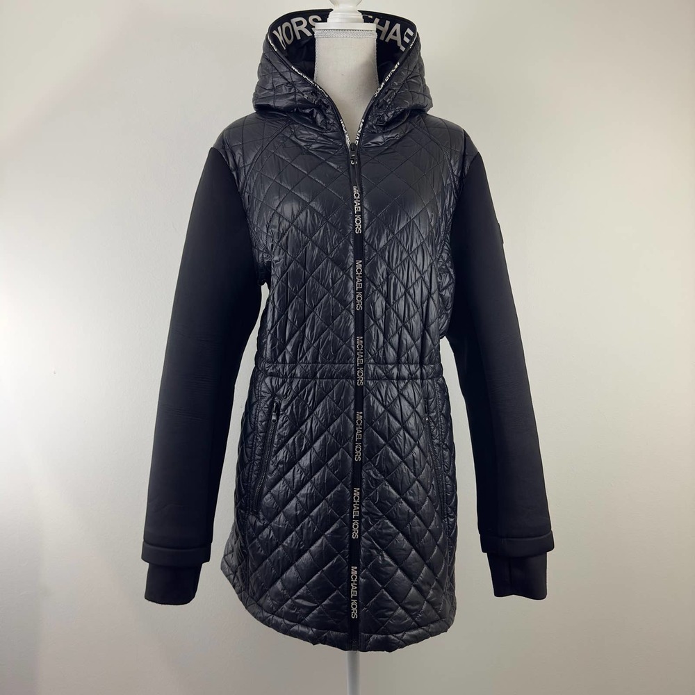 Michael Kors black parka